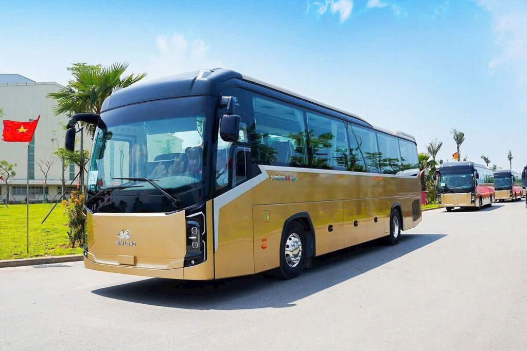 Xe 29 chỗ Kim Long 99-N29 phù hợp vận tải hành khách Vĩnh Long